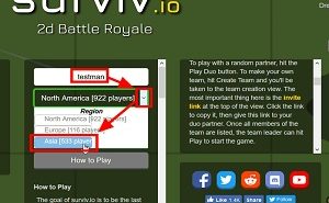 Surviv.io Accounts and Settings surviv.io accounts