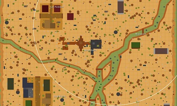 Surviv.io Desert Map