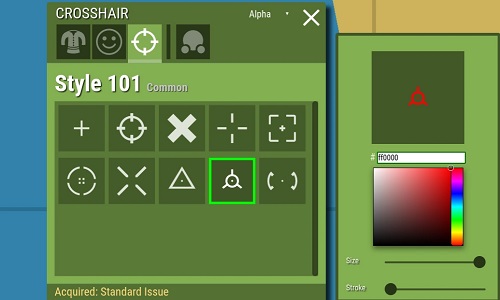 surviv.io crosshair